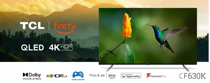 TCL CF6 Series 4K Fire TV: seria Smart TV z panelami QLED do 55 cali, HDR10+, Amazon Alexa i HDMI 2.1