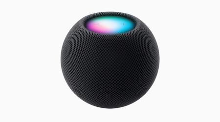 Apple zaprezentowało inteligentny głośnik HomePod Mini w nowym kolorze Midnight.