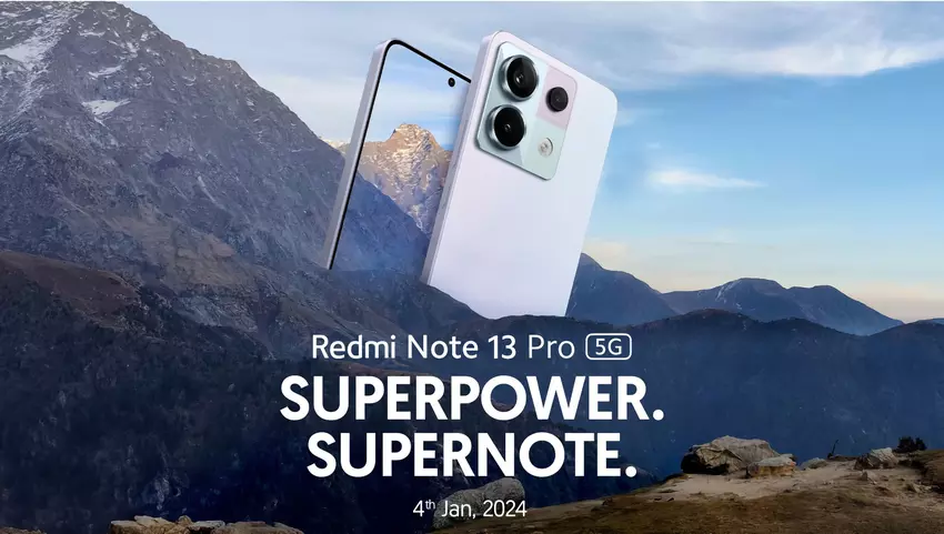 Xiaomi potwierdziło, że 4 stycznia zaprezentuje Redmi Note 13 Pro z układem Snapdragon 7s Gen 2 na pokładzie