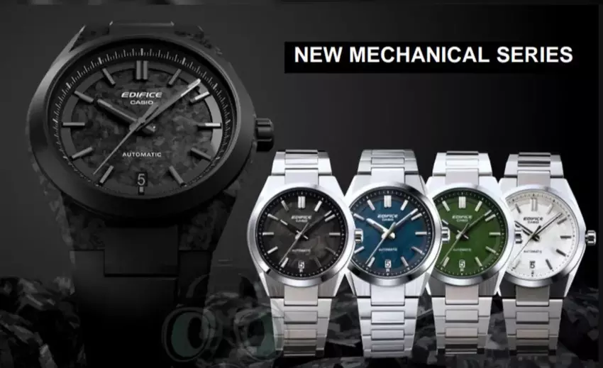 Nowe zegarki mechaniczne Casio EFK-100 mogą pojawić się w sierpniu