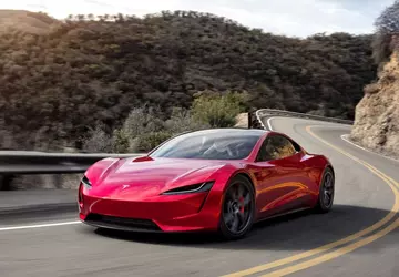 Tesla Roadster z przyspieszeniem 1 s ...