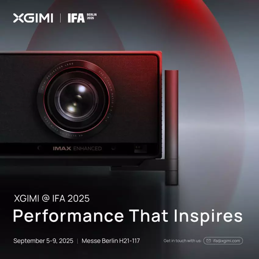 Teaser XGIMI na wydarzenie ShowStoppers @ IFA2025