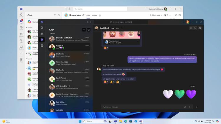 Pojedyncza aplikacja Microsoft Teams dla kont ...