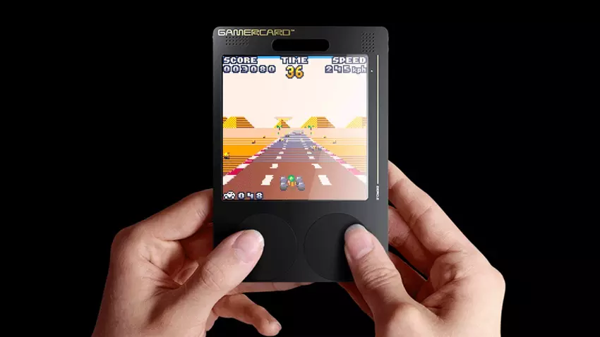 Prezentacja GamerCard — niezwykła retro-konsola od siostrzeńca twórcy kultowego ZX Spectrum