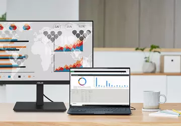 ASUS zaprezentował monitor biznesowy QHD z ...