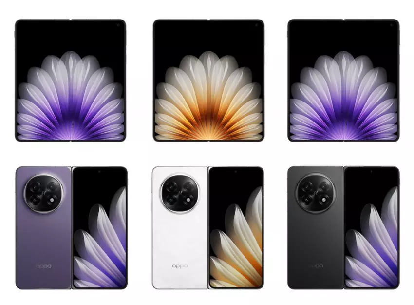 Nowe zdjęcia Oppo Find N5 ujawniły, że jego główny ekran nie ma widocznego zagięcia