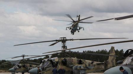 AFU zaatakowało lotniska, na których stacjonowały rosyjskie śmigłowce Ka-52, Mi-28 i Mi-8