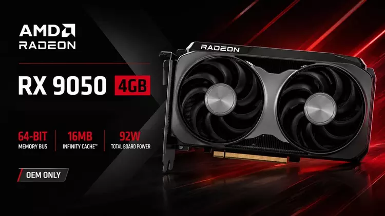 AMD Radeon RX 9050 4GB: Nowa ...
