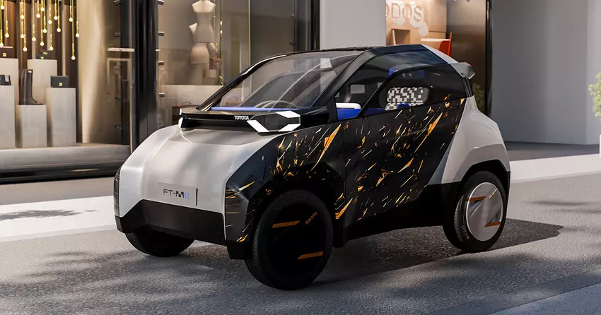 Toyota FT-Me: kompaktowy samochód elektryczny, którym można jeździć od 14 roku życia