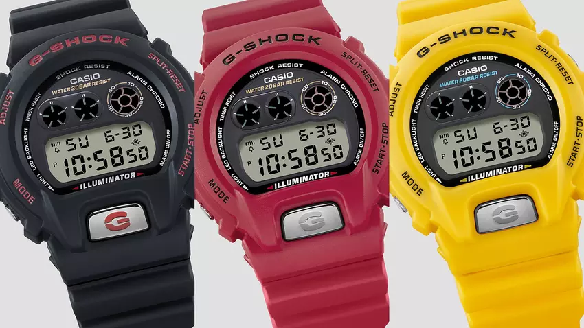 Casio wprowadza limitowaną edycję G-Shock DW-6900TR, aby uczcić 30-lecie serii w Europie