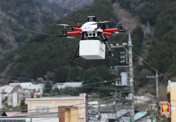 Japan Post przetestował dostarczanie paczek przez ...