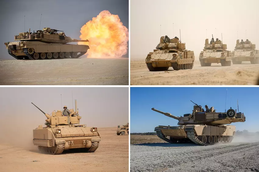 USA mogą zwiększyć wysyłki czołgów Abrams i wozów bojowych Bradley na Ukrainę