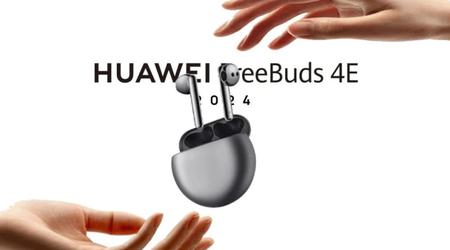 Huawei FreeBuds 4E 2024: bezprzewodowe słuchawki z aktywną redukcją szumów i 26 godzinami pracy na baterii za 100 USD