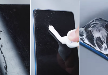 Co się stanie, jeśli posmarujesz wyświetlacz ...