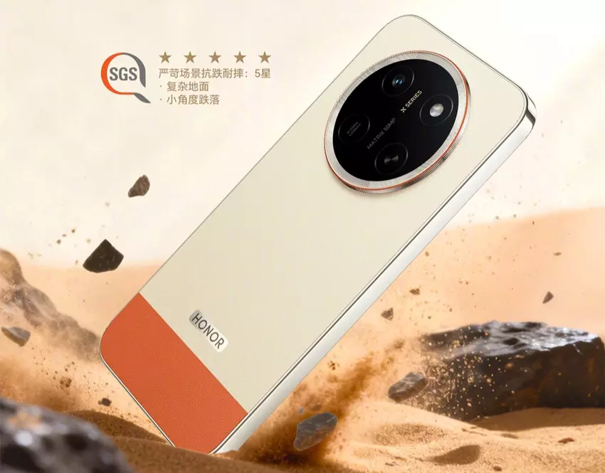 Honor X80 Pro Max z ratingiem SGS Gold za odporność na upadki