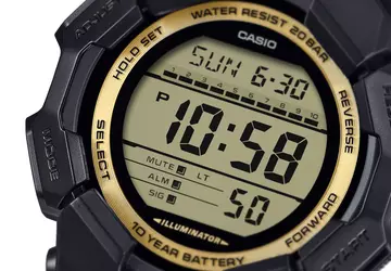 Casio wprowadza czarną z złotem klasykę ...