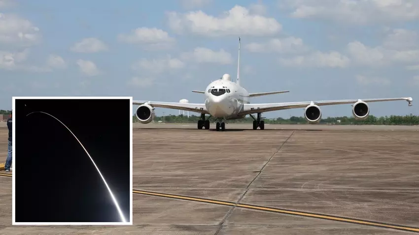 USA wystrzeliły Minuteman III ICBM z głowicą testową przy użyciu samolotu zagłady E-6B Mercury