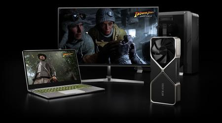 NVIDIA rozdaje grę "Indiana Jones and the Great Circle" przy zakupie karty graficznej GeForce RTX 40 (samodzielnej lub w urządzeniu).