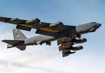 Bombowce atomowe B-52 Stratofortress zauważone 25 ...