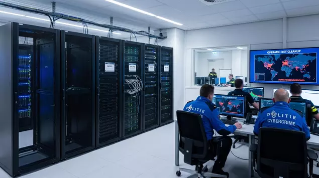 Holenderska policja niszczy gigantyczną botnet z ...