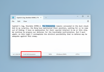 Standardowa aplikacja Notatnik w systemie Windows ...