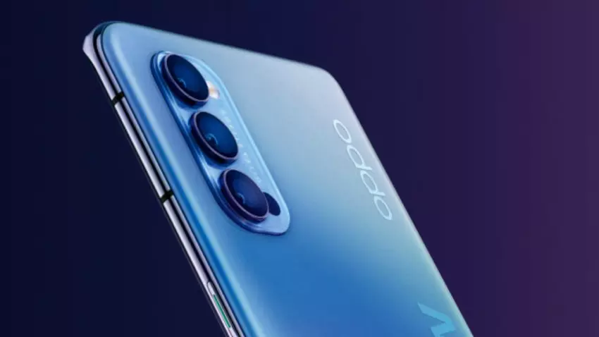 Smartfon OPPO Reno 4 zatrzymuje pocisk