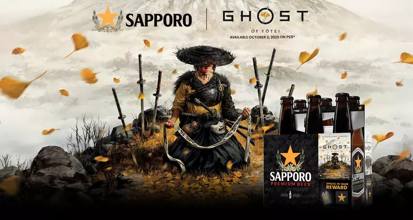 Ghost of Yotei i Sapporo wypuściły limitowane piwo z bonusem w grze