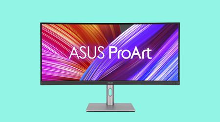 ASUS zapowiedział monitor ProArt PA34VCNV z 34,1-calowym wyświetlaczem IPS isonut i ceną 529 USD