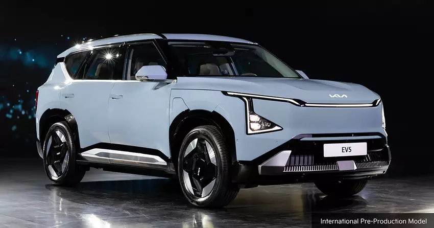 Elektryczna Kia EV5 będzie sprzedawana w Kanadzie, ale nie w USA