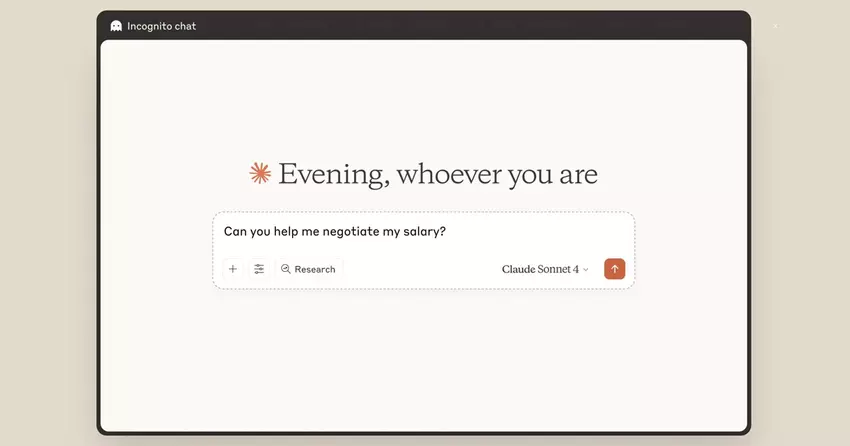 Claude otrzymał tryb incognito za darmo i pamięć dla subskrybentów