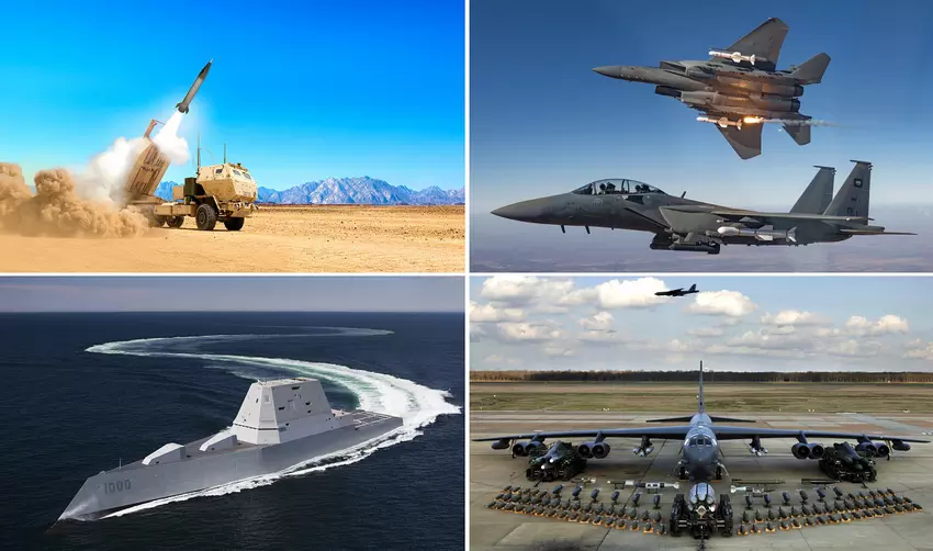 Bombowce nuklearne B-52, niszczyciele hipersoniczne Zumwalt, okręty podwodne Virginia i 29 innych głównych programów zbrojeniowych zyskało 37 miliardów dolarów w ciągu dwóch lat.