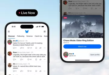 Bluesky uczynił Live Now dostępnym dla ...