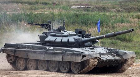 Zmodernizowany za 3 miliony dolarów rosyjski czołg T-72B3 model 2022 wykorzystuje celownik termowizyjny Sosna-U z matrycą francuskiej firmy Thales.