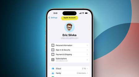 Apple ID zostanie przemianowane na Apple Account w przyszłym miesiącu