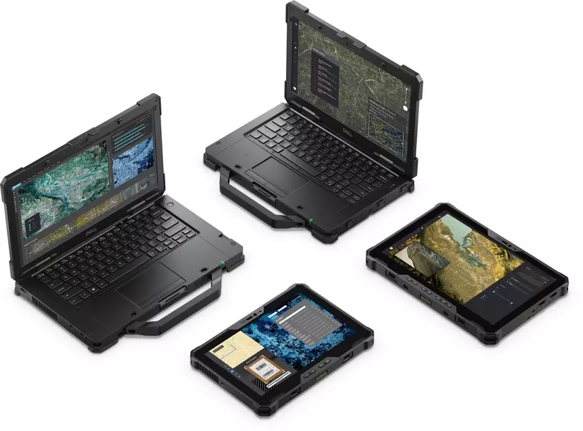 Dell Latitude 7030 Rugged Extreme: wytrzymały tablet, który jest odporny na wodę, brud, upadki z wysokości 1,2 metra i temperatury do +63 ℃.