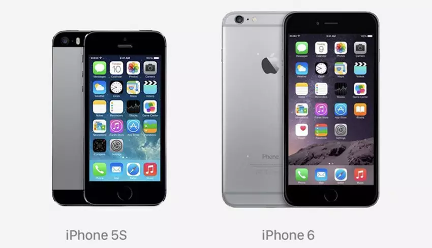 Apple iPhone 5s i iPhone 6