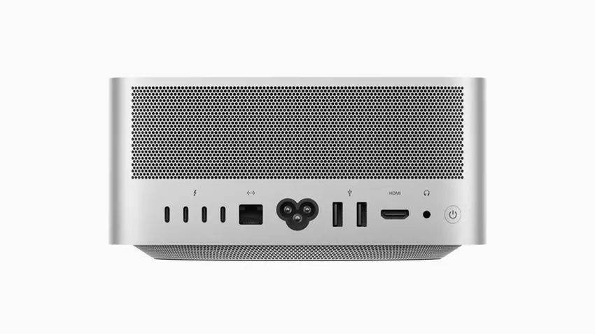 Apple Mac Studio Rear Ports