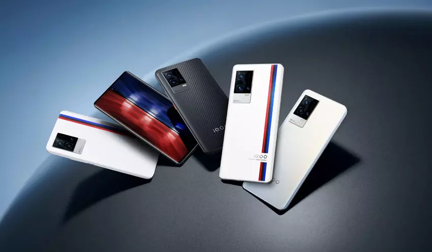 Flagowy model iQOO 8 Pro z układem Snapdragon 888+ i ekranem Samsung E5 120Hz OLED zostanie wydany poza Chinami