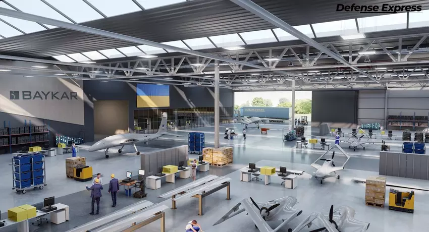 Jak będzie wyglądała fabryka Baykar na Ukrainie, gdzie rozpocznie się produkcja UAV Bayraktar TB2, Akinci i Kizilelma (foto)