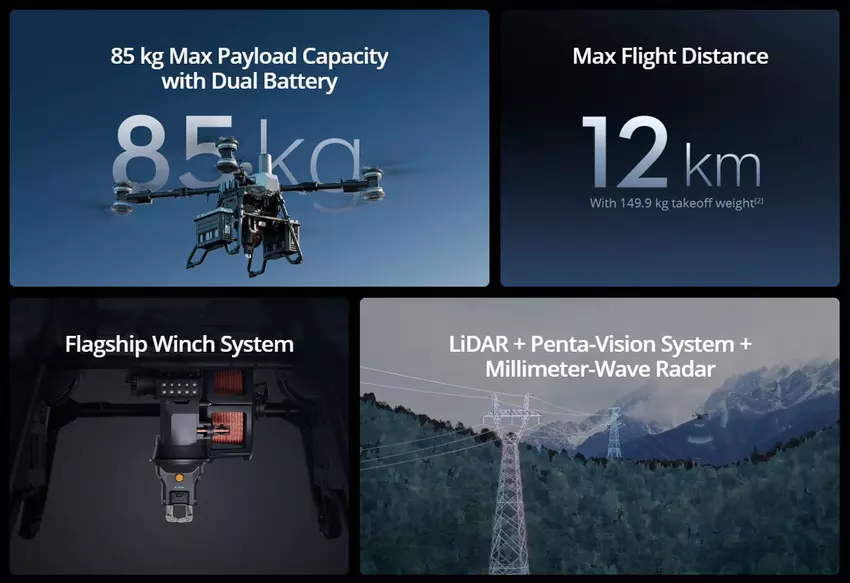 DJI FlyCart 100 demonstruje nowe możliwości dostawy