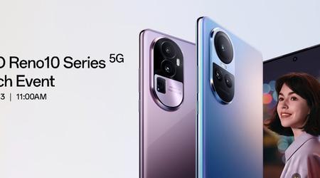 OPPO ogłasza globalną datę premiery Reno 10, Reno 10 Pro i Reno 10 Pro+