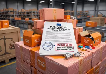 Gigant e-commerce Temu ukarany na 200 ...