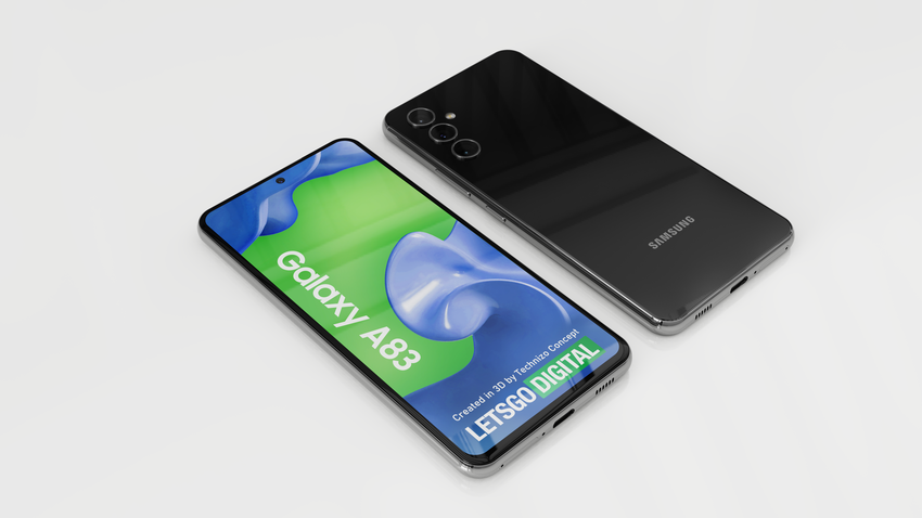 Samsung Galaxy A83 z wyświetlaczem 120 Hz QHD + i ochroną IP67 pokazał wysokiej jakości obrazy