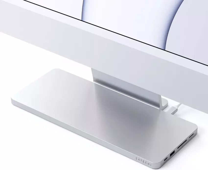 Satechi USB-C Slim Dock wygląda idealnie z nowym iMac