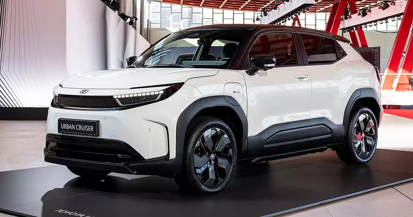 Toyota Urban Cruiser: kompaktowy elektryczny SUV o zasięgu do 400 km