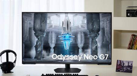 144Hz monitor Samsung Odyssey Neo G7 4K UHD trafia do sprzedaży za 1000 dolarów