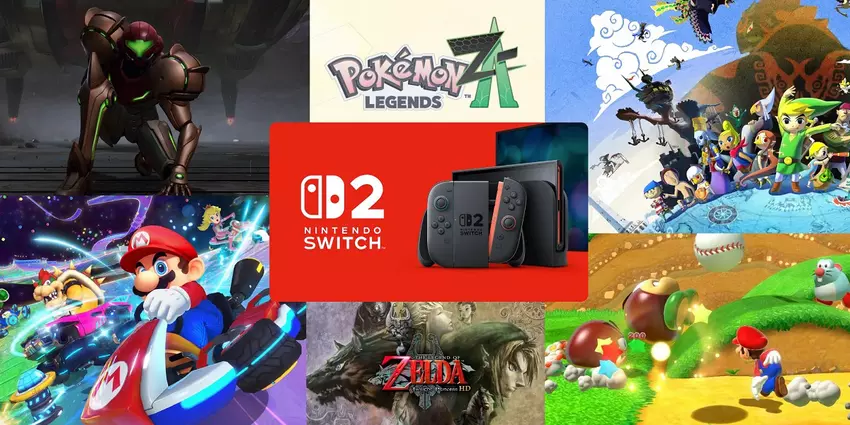 Pełna lista ogłoszonych gier, które ukażą się na Nintendo Switch 2 w latach 2025-2026