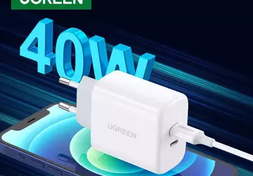 Ładowarka UGREEN z dwoma portami USB-C ...