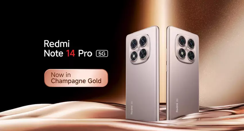Redmi Note 14 Pro i Pro+ są teraz dostępne w eleganckim kolorze Champagne Gold