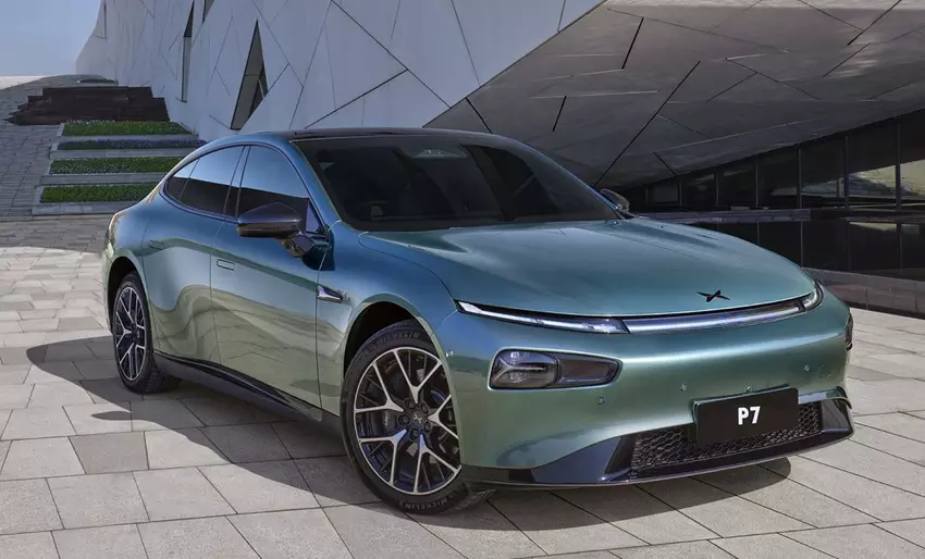 XPeng P7 na drodze